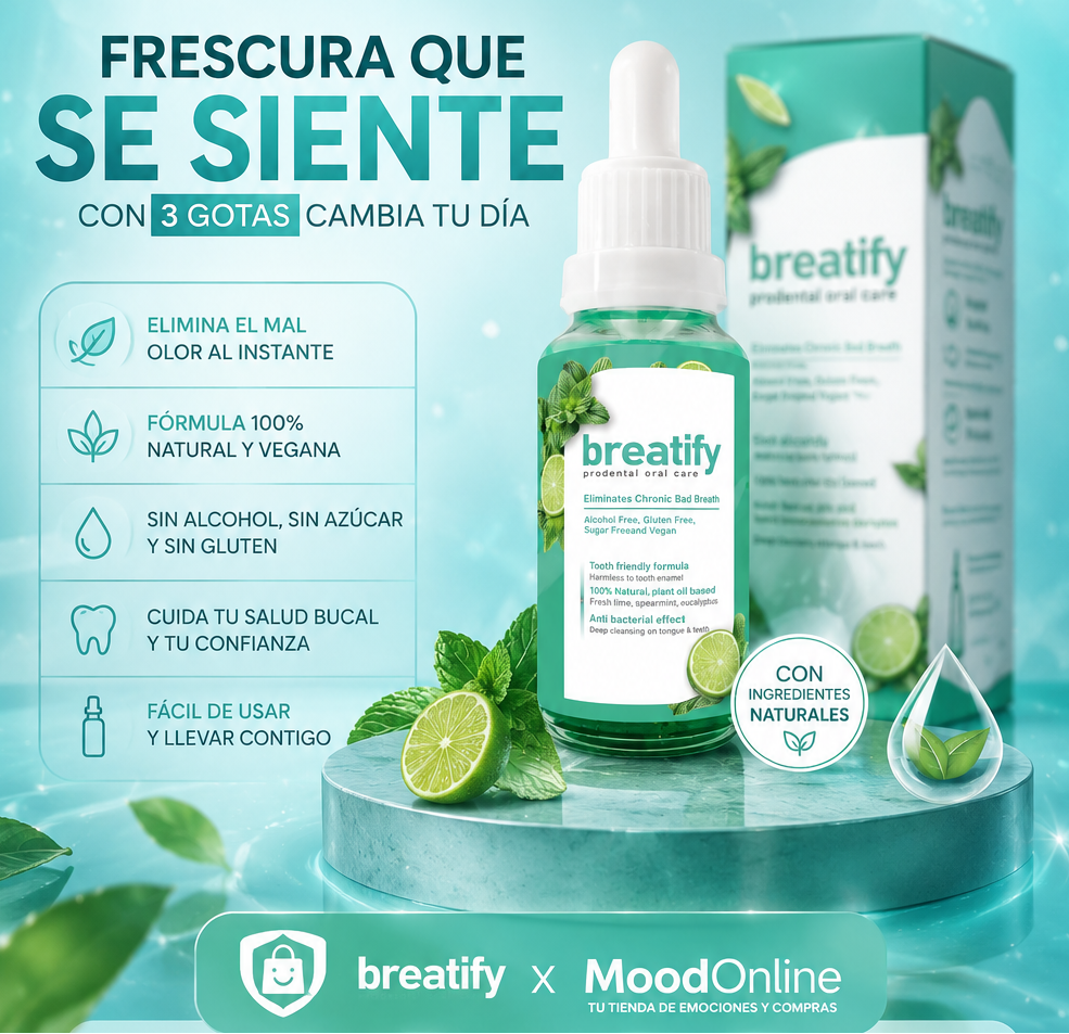 Breatify™ - Elimina el mal aliento