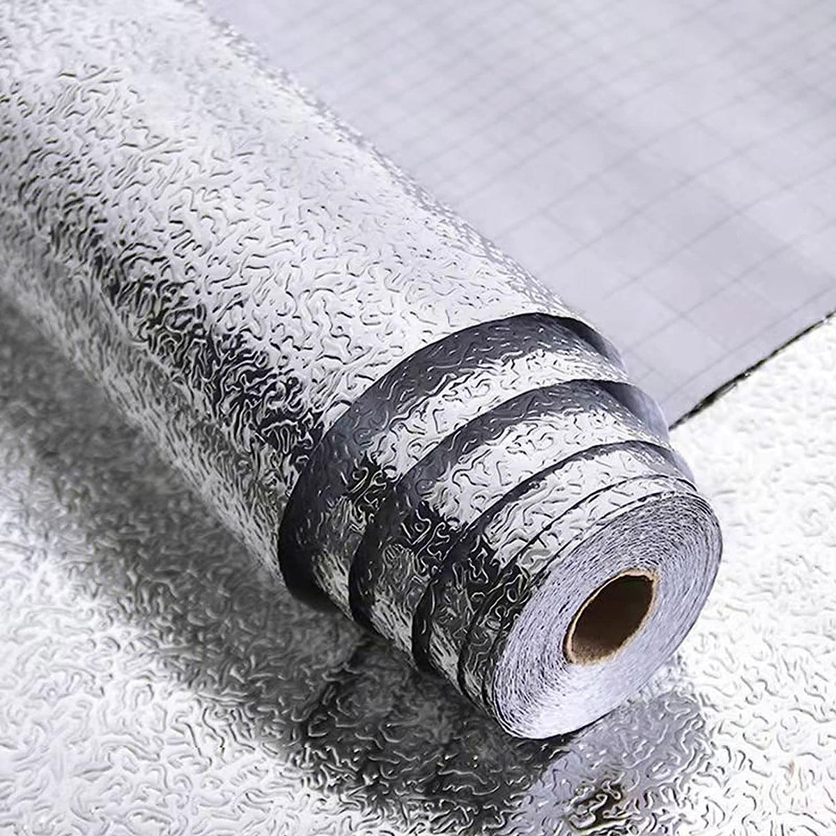 ALUFIX™ - Papel de Aluminio Autoadhesivo