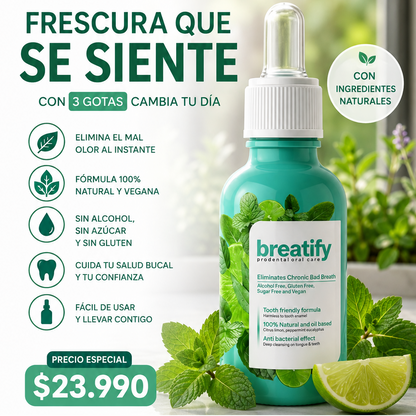 Breatify™ - Elimina el mal aliento