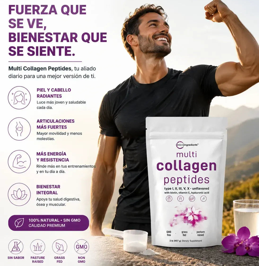 Multi Collagen Peptides™ - Complejo Multi-Colágenos